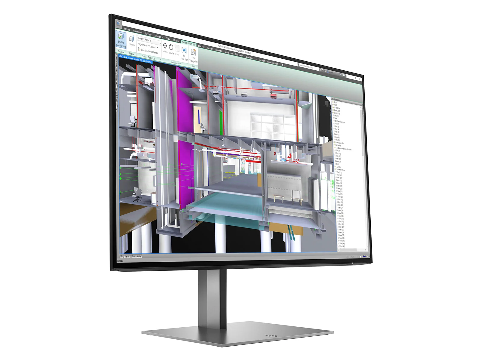 HP Z24u G3 24" WUXGA 1920 x 1200 Color Display Monitor (1C4Z6AA#ABA) - Image 2