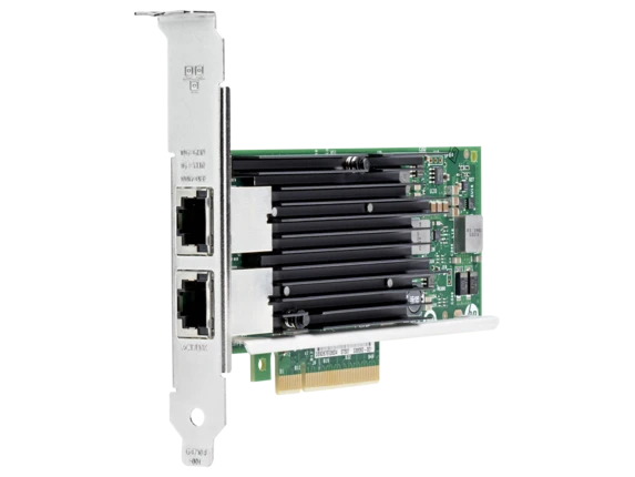 Intel 561T Dual Port 10GB 10GBASE-T Ethernet Network Adapter RJ-45 PCI-E - Image 2