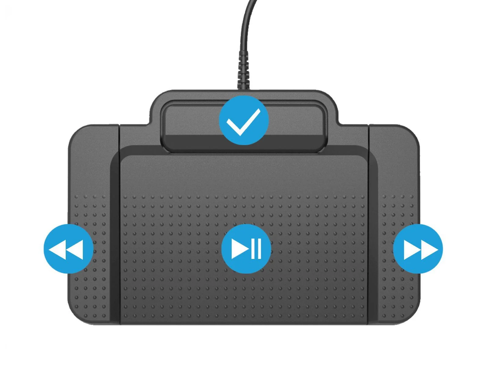Philips Waterproof USB Foot Control - Enhanced 4 Pedal (ACC2330) - Image 3
