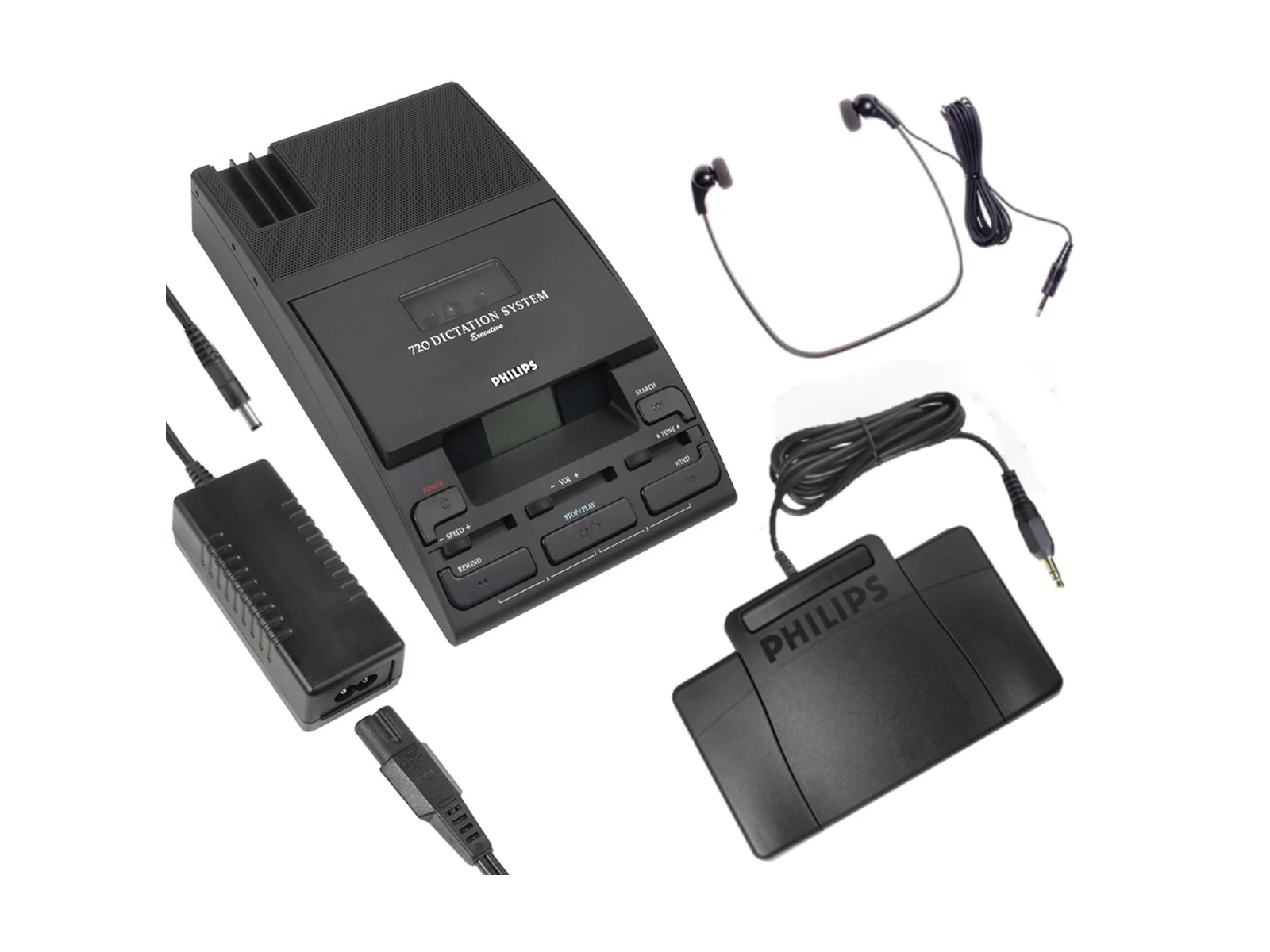Philips LFH0720 Desktop Transcription Kit 700 Series Includes: LFH0155, LFH0234, LFH2210