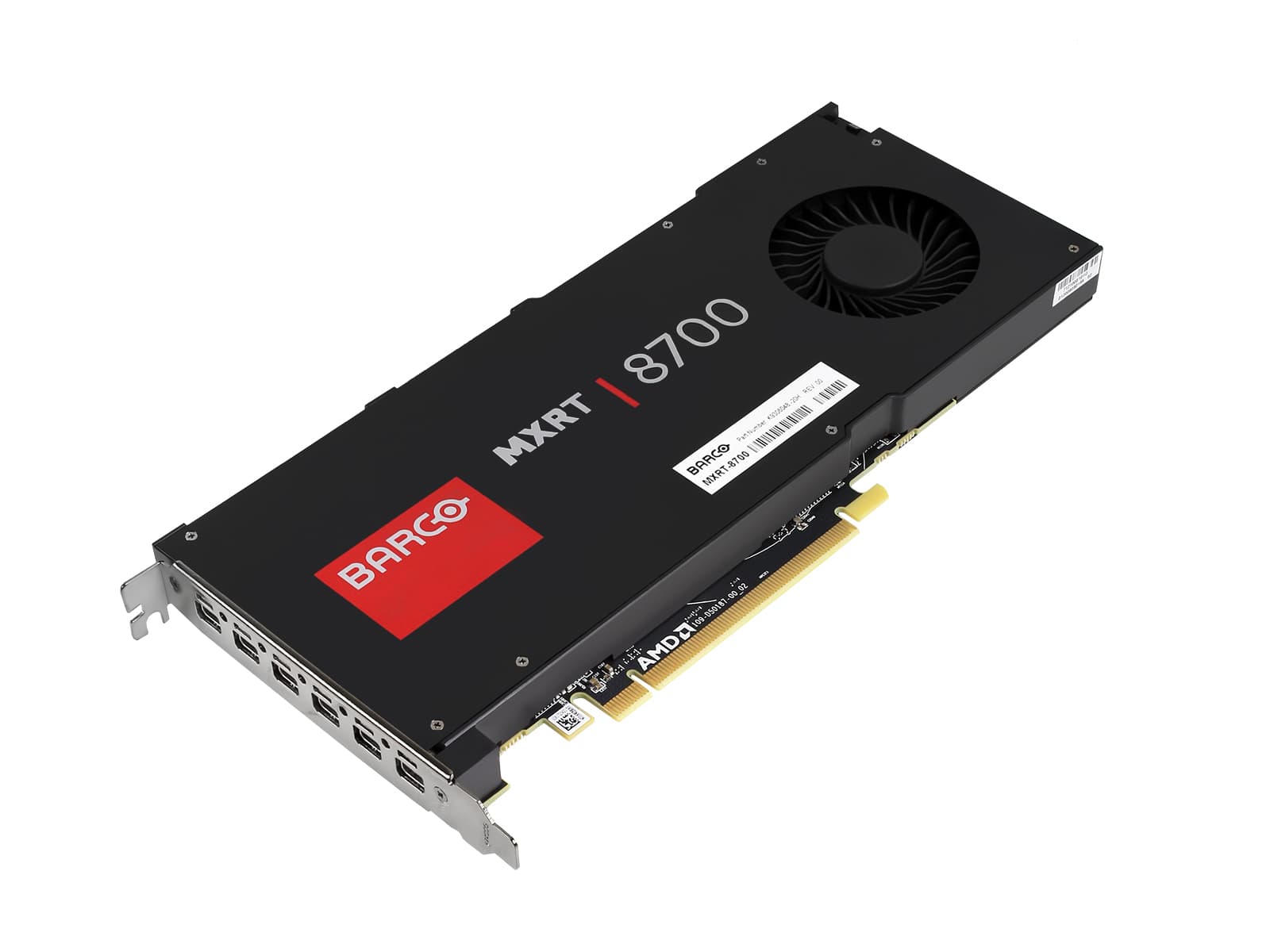 Upgrade Graphics Card to Barco MXRT-8700 16GB
