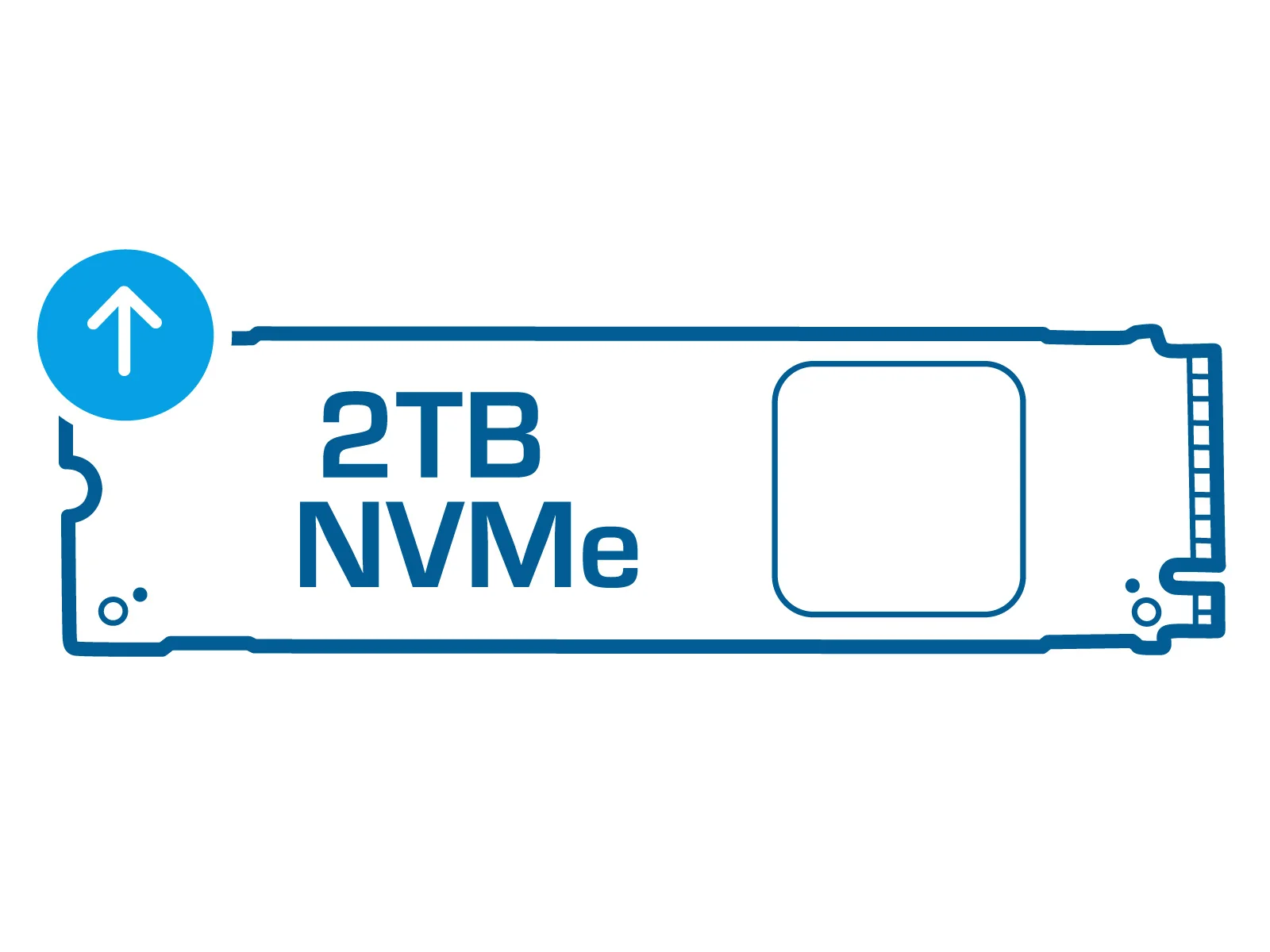 2TB NVMe: Upgrade Storage to 2TB NVMe SSD